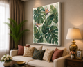 Tropical Harmony Botanical Canvas Wall Art