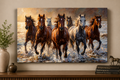 Galloping Majesty – Wild Horses Canvas Wall Art