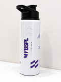 Custom Printed Premium Metal Water Bottle - Rust Proof BPA Free Hot & Cold Sipper with Logo Branding