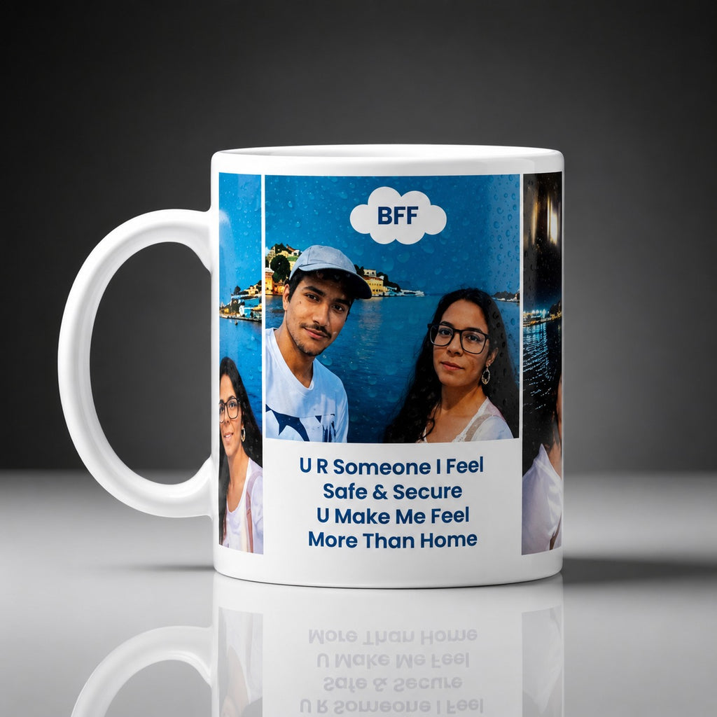 Custom Photo Printed Coffee Mug - Personalized Gift Mug